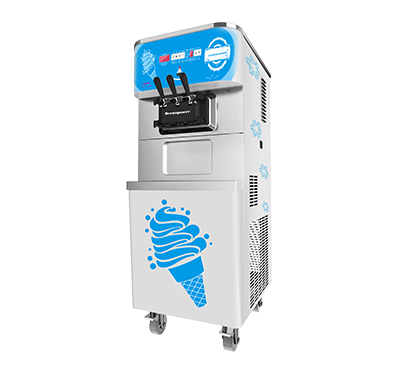 海川立式商用软冰淇淋机雪糕机软质冰激凌机